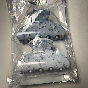 LoveShackFancy x Goody x Wet Brush Skinny Satin Scrunchie Blue Set - BNWT LoveShackFancy X Goody Wet Brush Launch on February 27 | TikTok main image 2